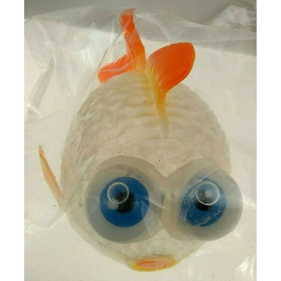 Goldfish Googly Big Eyes Toy creature Filled squishy water beads Fish Beadimalz - Picture 7 of 13